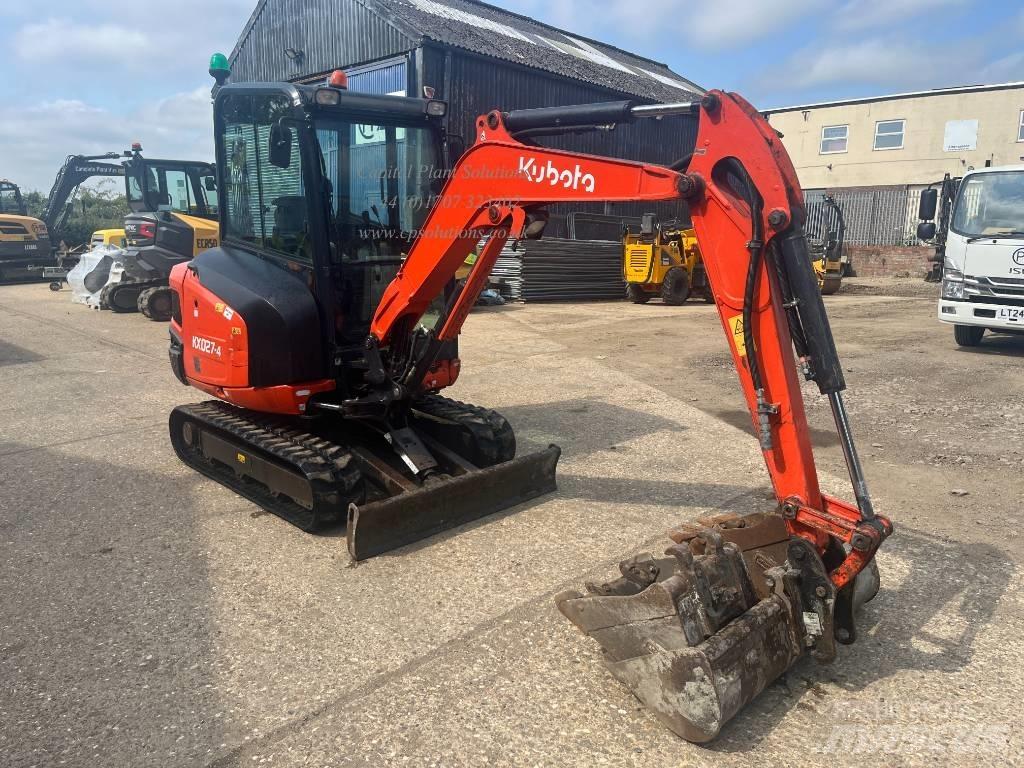 Kubota KX 027-4 Mini ekskavatörler, 7 tona dek