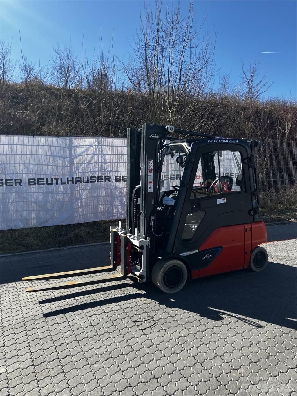 Linde E20PL Elektrikli forkliftler