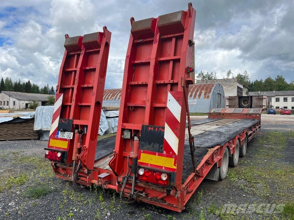 King GTS 44/3 Low loader yari çekiciler
