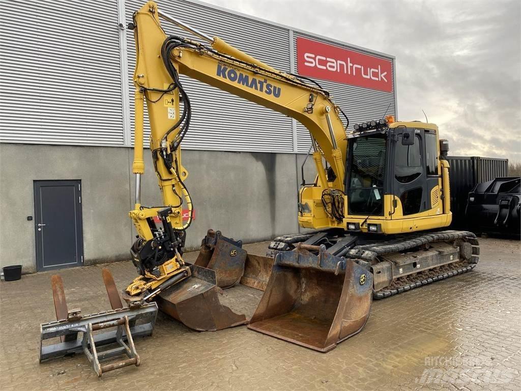 Komatsu PC138US-11 Paletli ekskavatörler