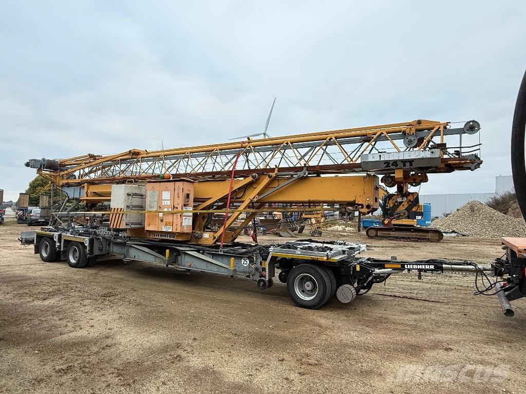 Liebherr 24 TT Kendini kuran kule vinçler