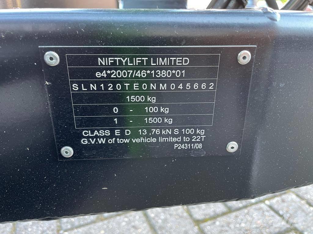 Niftylift 120T Tekerlekli platformlar