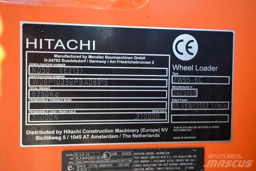 Hitachi ZW 95-6 C Tekerlekli yükleyiciler