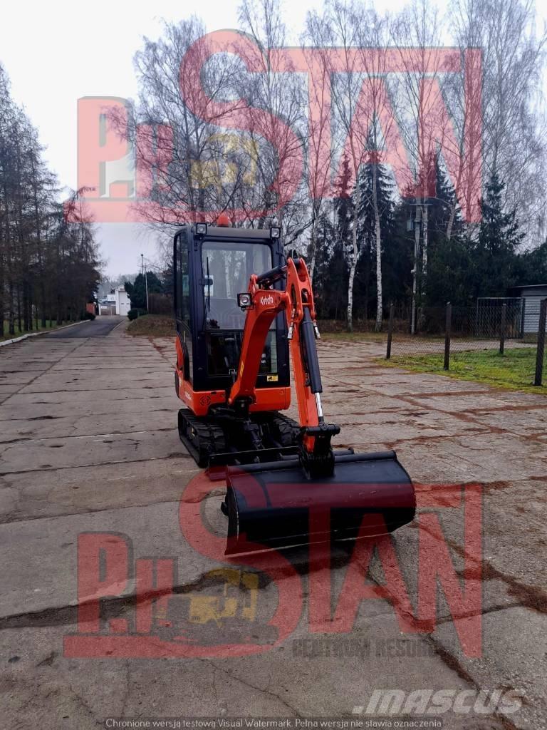 Kubota KX016-4 Mini ekskavatörler, 7 tona dek