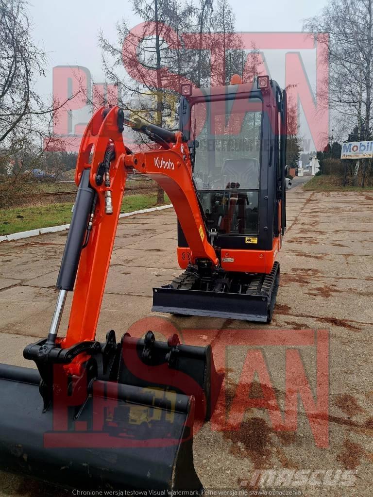 Kubota KX016-4 Mini ekskavatörler, 7 tona dek