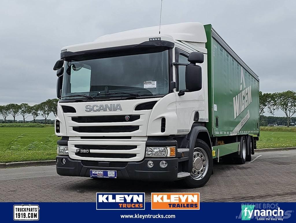 Scania P320 Kayar tenteli kamyonlar