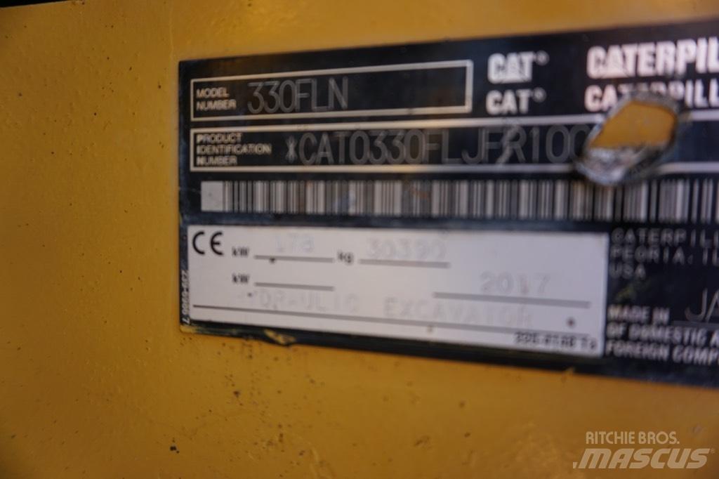 CAT 330F NL Paletli ekskavatörler