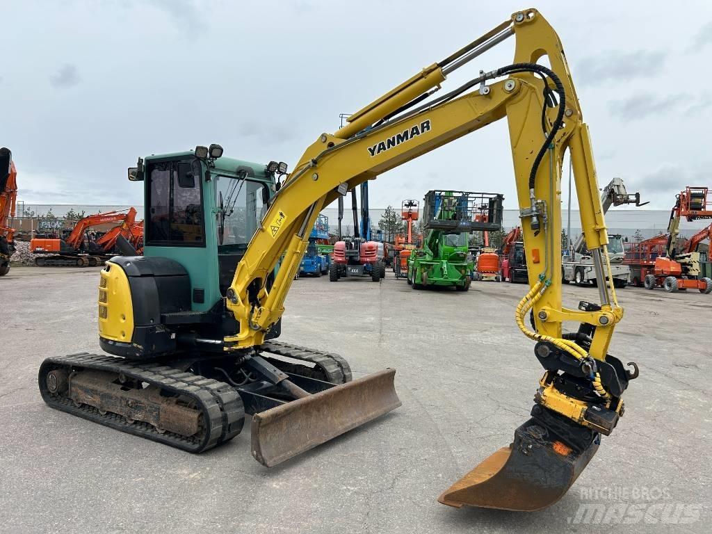 Yanmar Vio 57-U Mini ekskavatörler, 7 tona dek