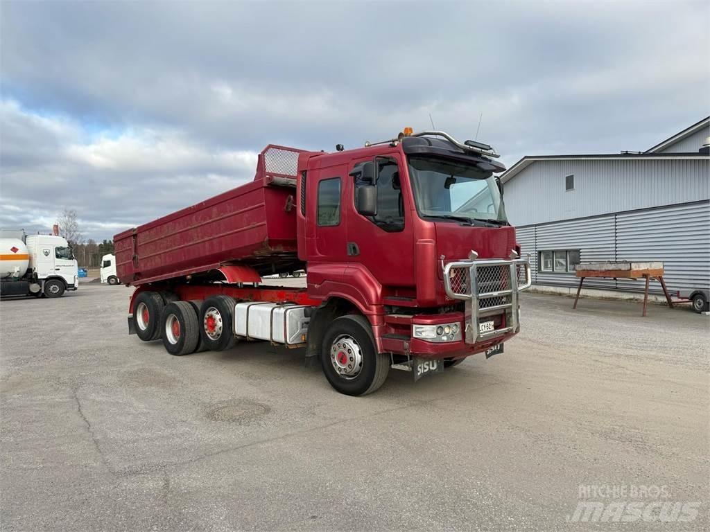 Sisu R500 E12M-8X4 Damperli kamyonlar