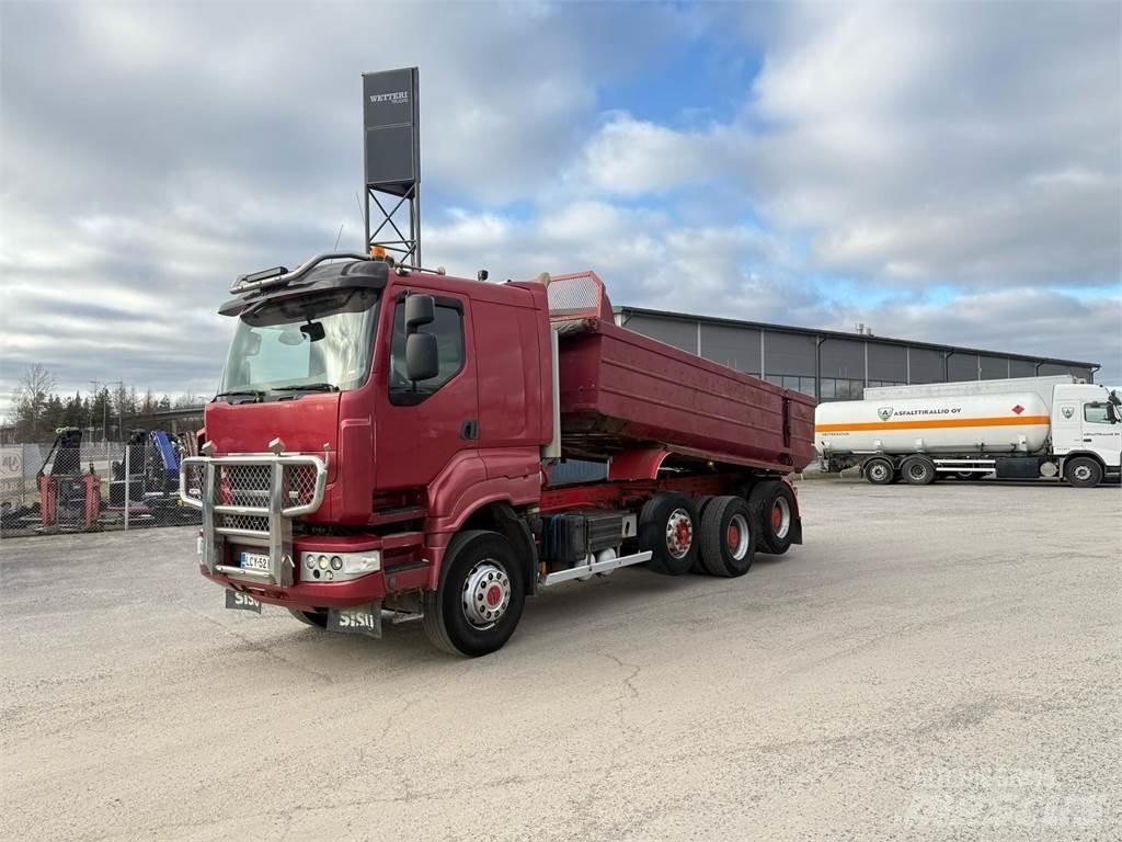 Sisu R500 E12M-8X4 Damperli kamyonlar