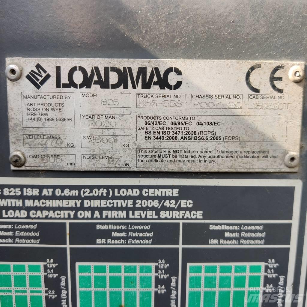  Loadmac 825 Teleskobik yükleyiciler