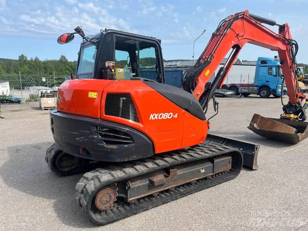 Kubota KX 080-4 Midi ekskavatörler 7 - 12 t