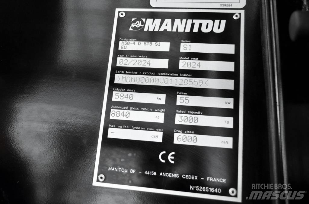 Manitou M 30-4 Dizel forkliftler
