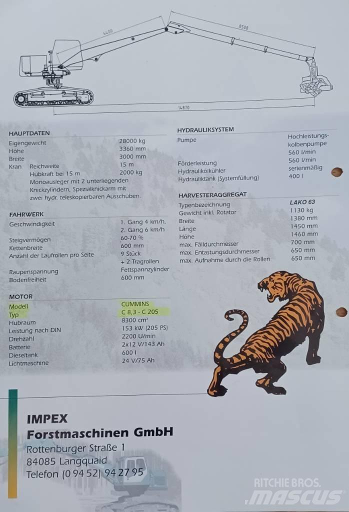 Impex Königstiger Biçerdöverler