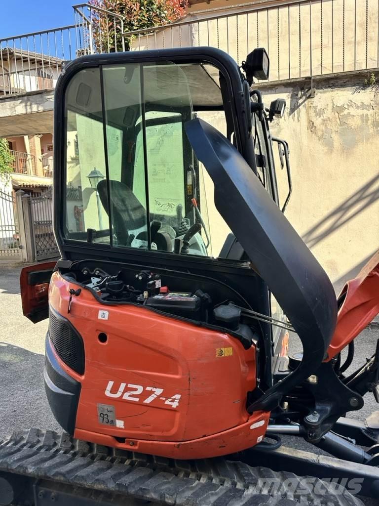 Kubota U27-4 Mini ekskavatörler, 7 tona dek