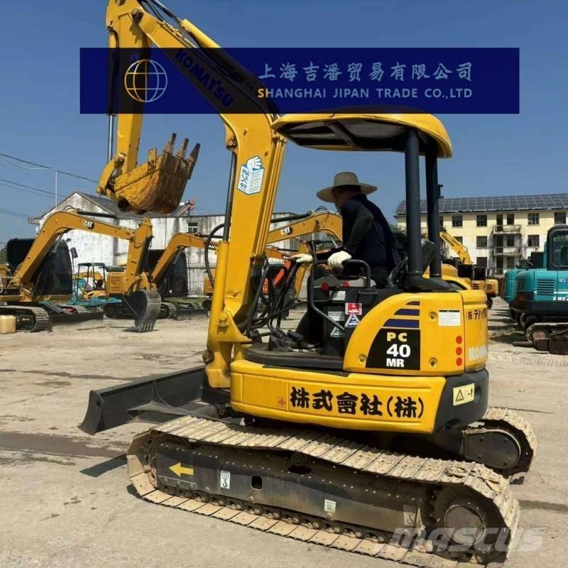 Komatsu PC 40 MR Mini ekskavatörler, 7 tona dek