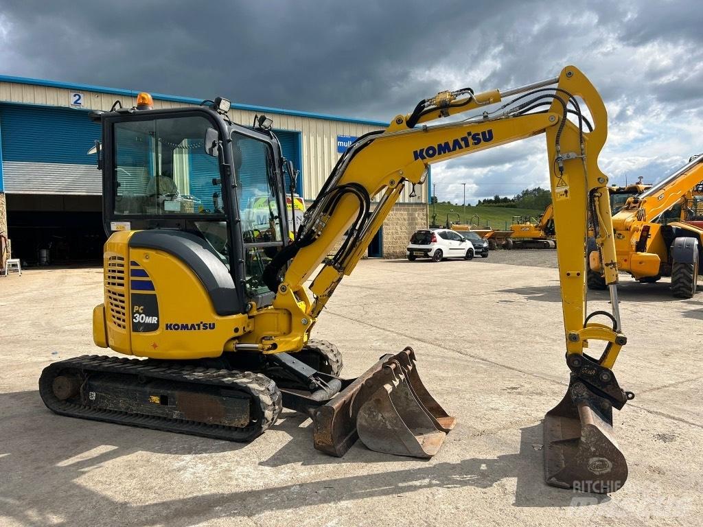 Komatsu PC30 MR-5 Mini ekskavatörler, 7 tona dek