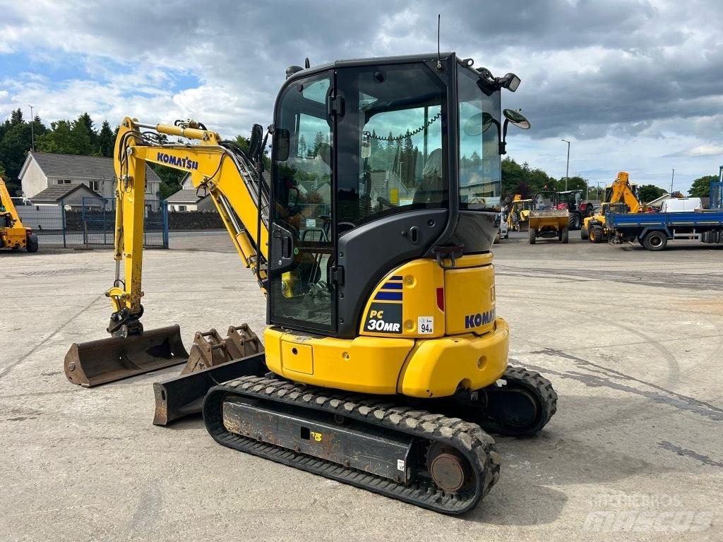 Komatsu PC30 MR-5 Mini ekskavatörler, 7 tona dek