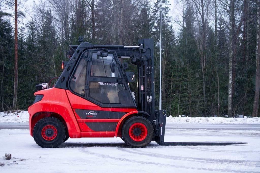Linde H 80 D-03 Dizel forkliftler