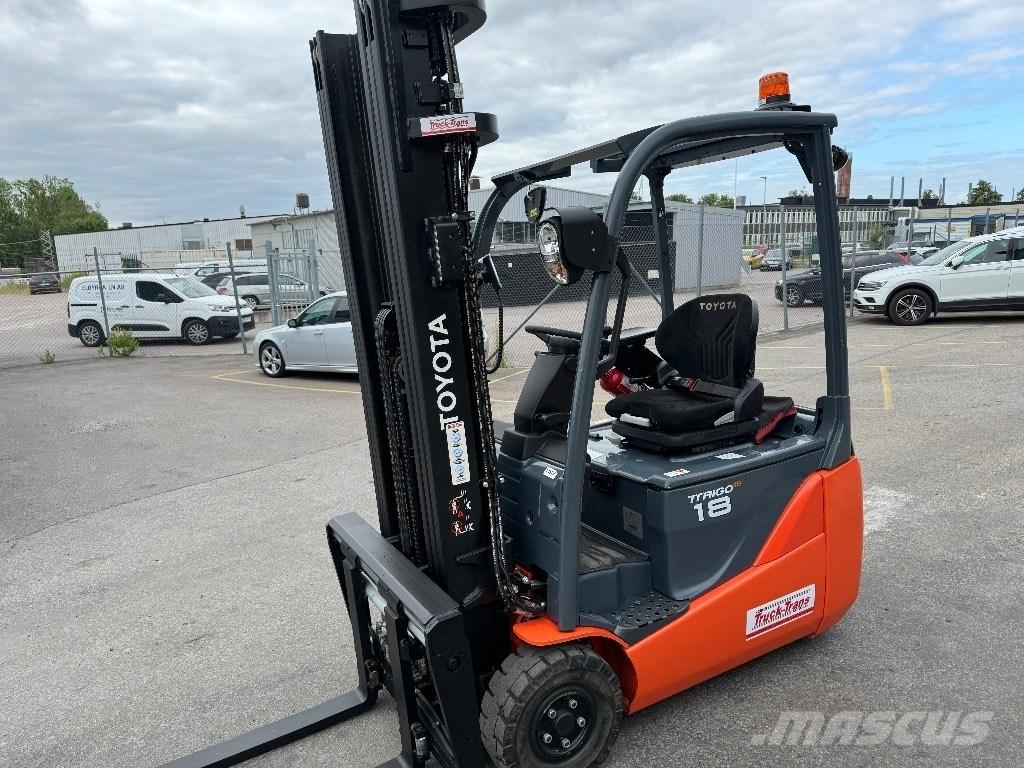 Toyota 8FBEK18T Elektrikli forkliftler