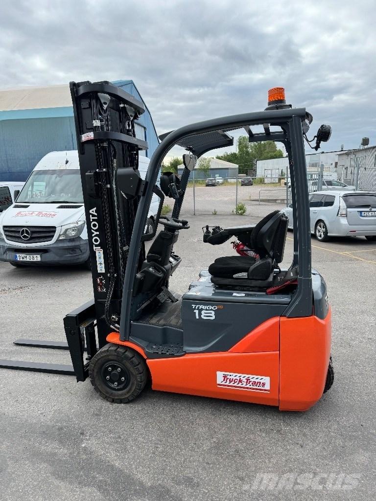 Toyota 8FBEK18T Elektrikli forkliftler