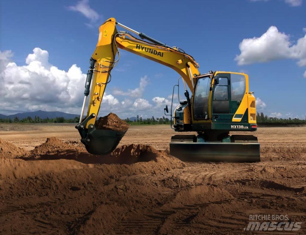 Hyundai HX130LCRD Paletli ekskavatörler