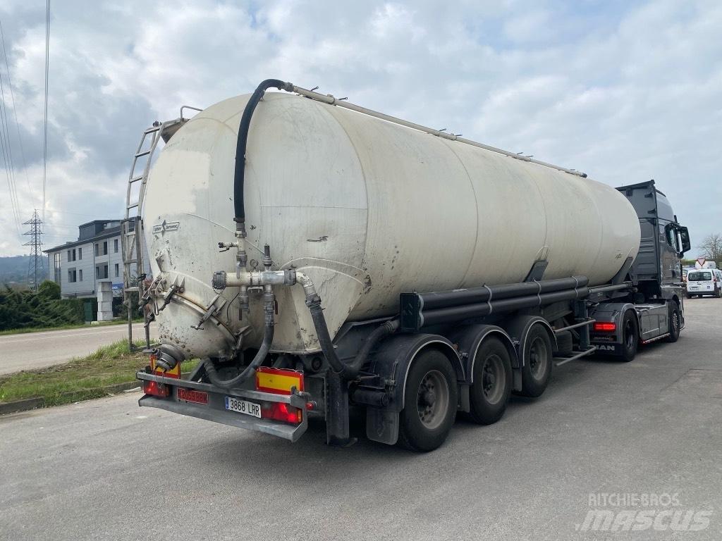 Spitzer SK2452CAL Tanker yari çekiciler