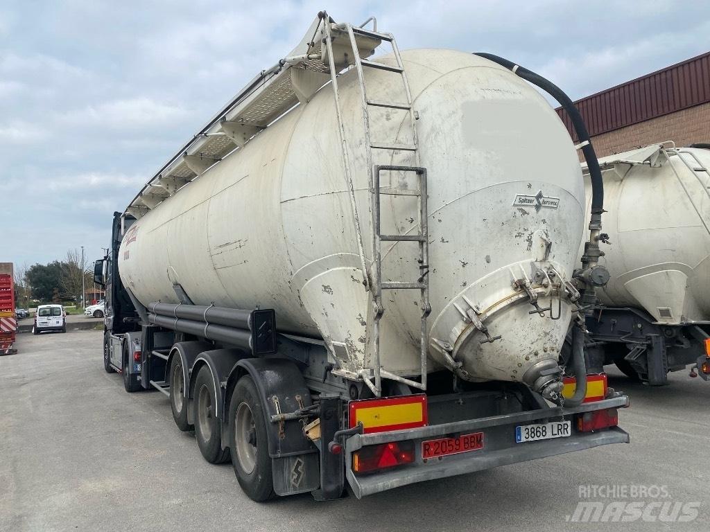 Spitzer SK2452CAL Tanker yari çekiciler