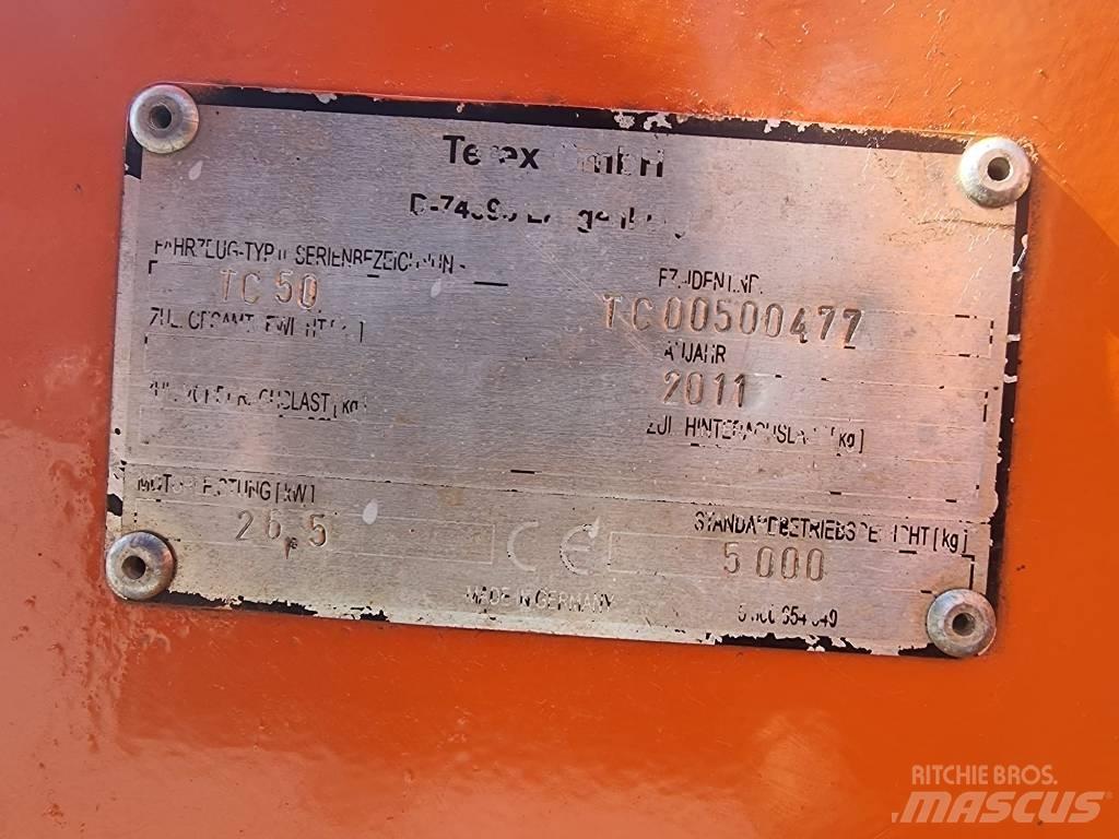 Terex TC 50 Mini ekskavatörler, 7 tona dek