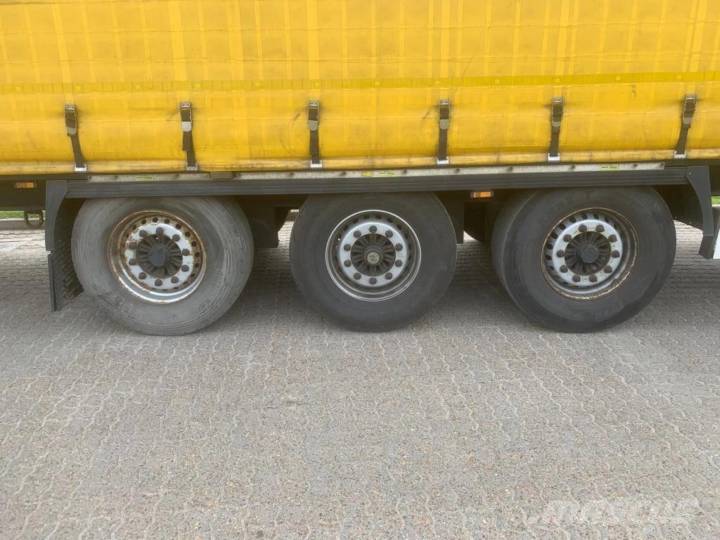 Krone SDP 27 Perdeli yari çekiciler