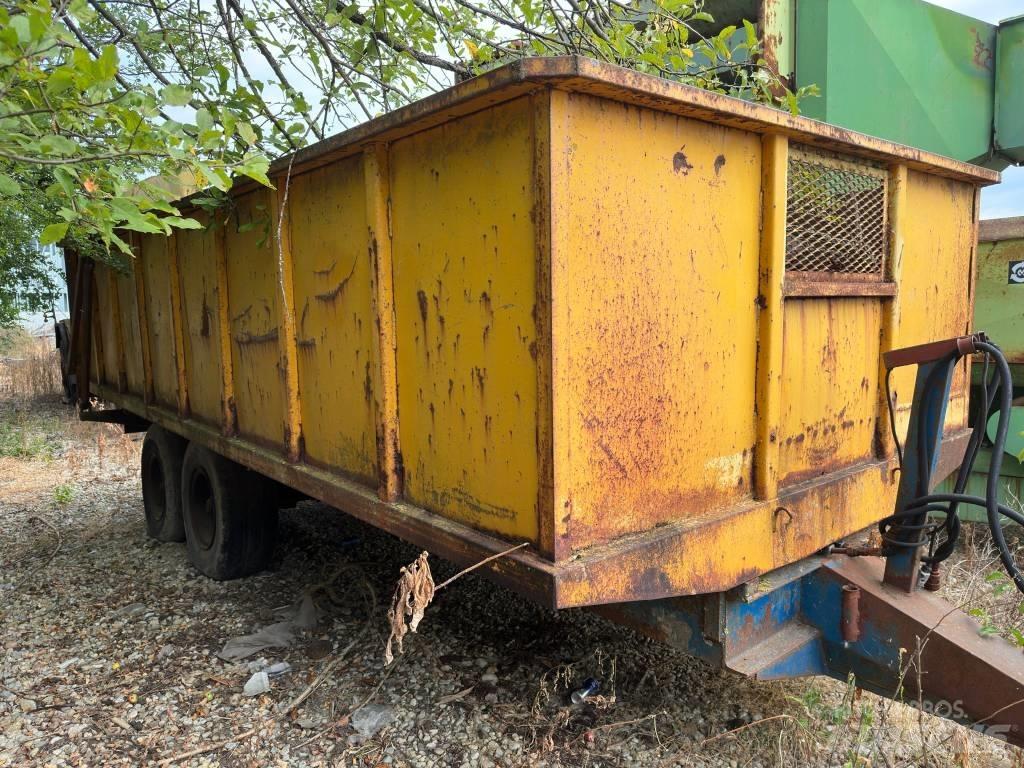  2 Axle Trailer Damperli römorklari