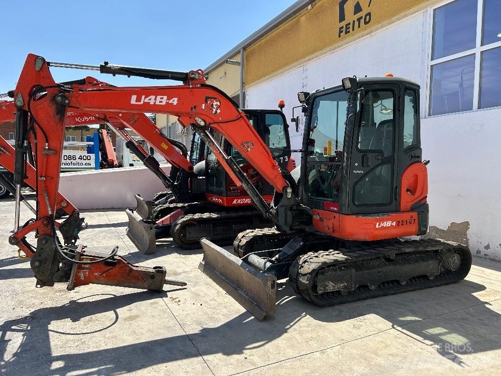 Kubota U 48-4 Mini ekskavatörler, 7 tona dek