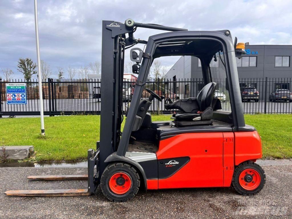 Linde E20PL-02 Elektrikli forkliftler