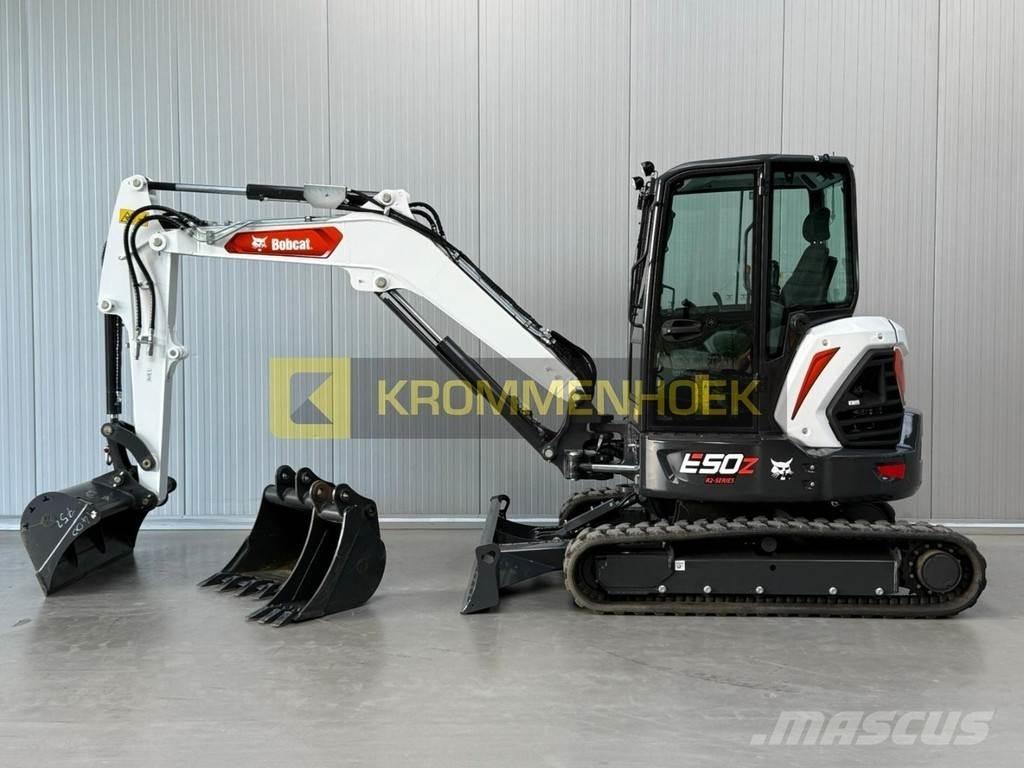 Bobcat E 50 z Mini ekskavatörler, 7 tona dek