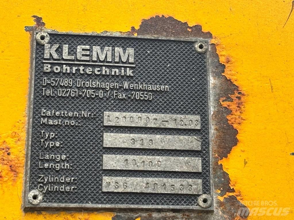 Klemm KR 807-4 Kazik ve ankraj makinalari
