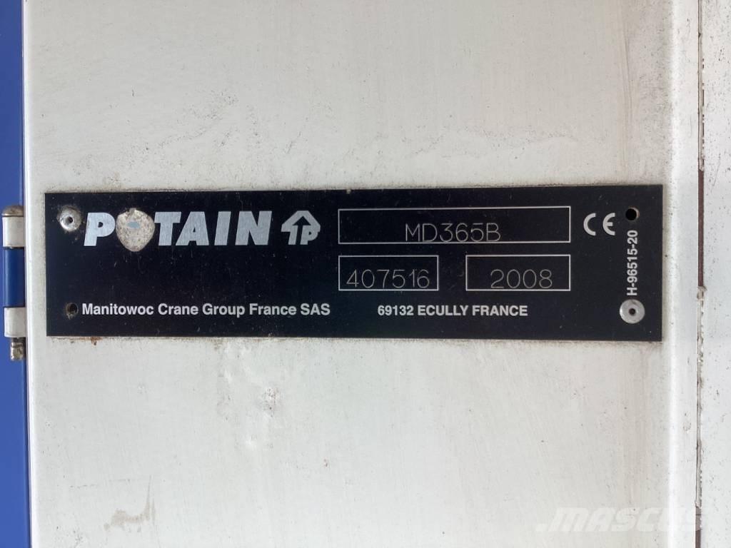 Potain MD365B Kule vinçler