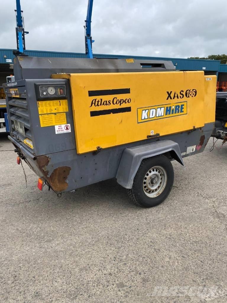 Atlas Copco XAS 186 Kompresörler