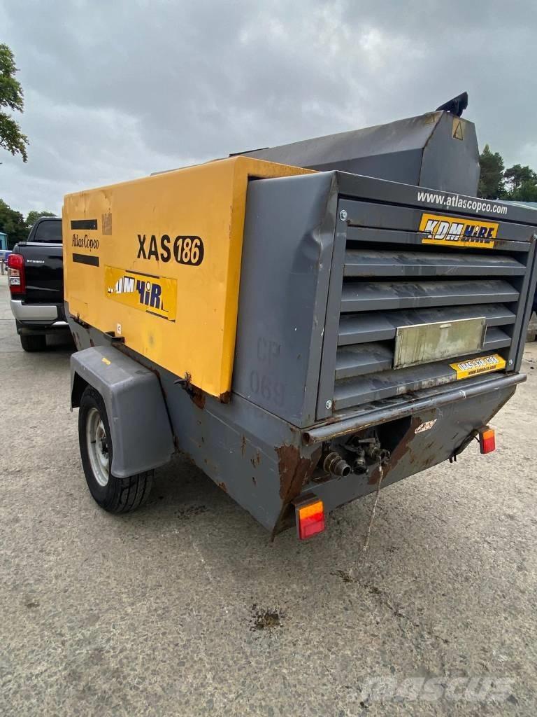 Atlas Copco XAS 186 Kompresörler