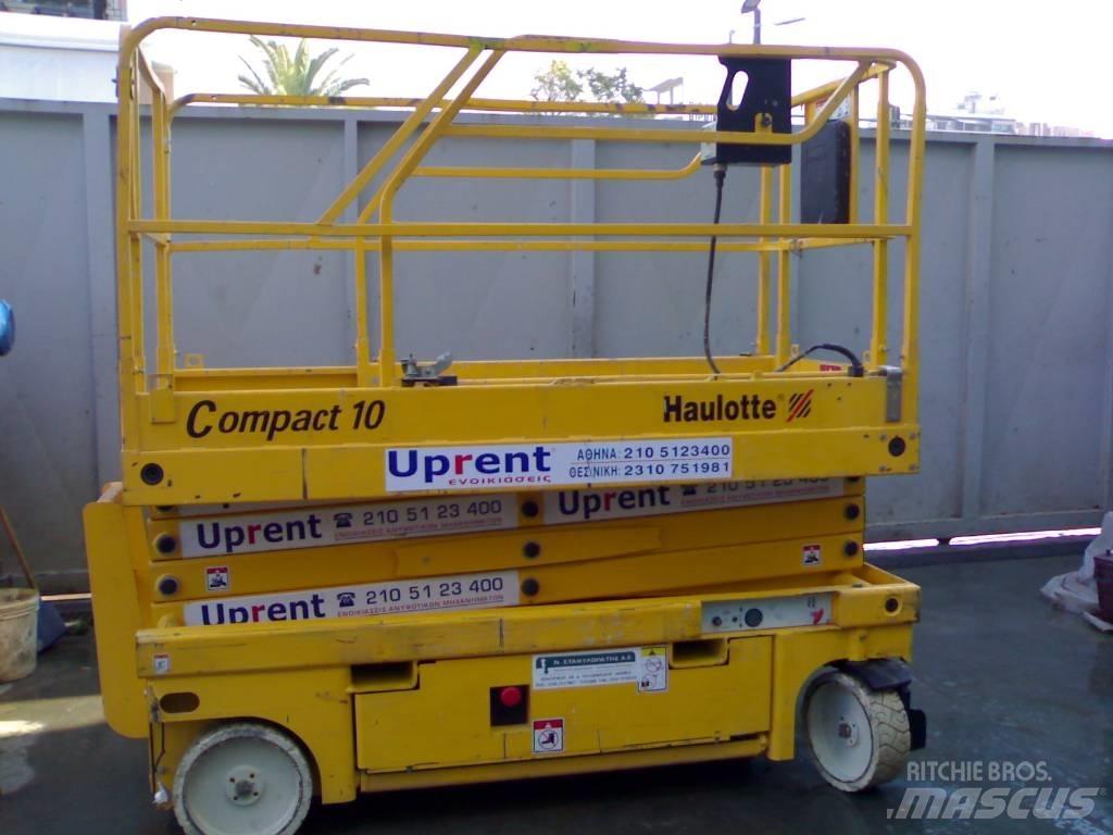 Haulotte Compact 10 Makasli platformlar