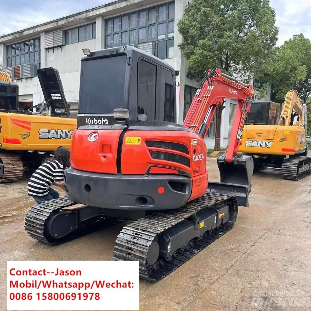 Kubota KX 057-4 Mini ekskavatörler, 7 tona dek