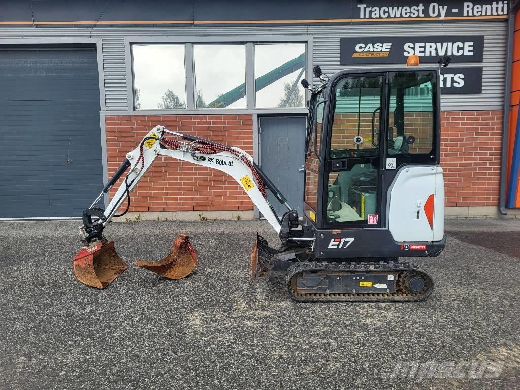 Bobcat E 17 Mini ekskavatörler, 7 tona dek