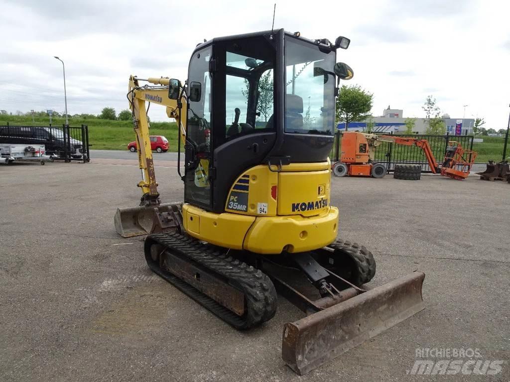 Komatsu PC35MR-5 Mini ekskavatörler, 7 tona dek