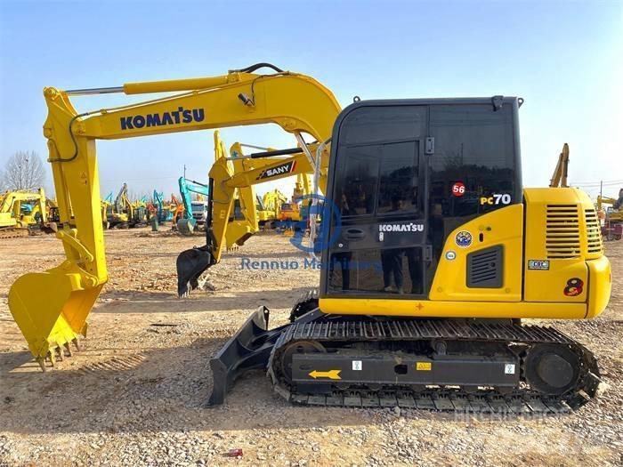 Komatsu PC 70-8 Mini ekskavatörler, 7 tona dek