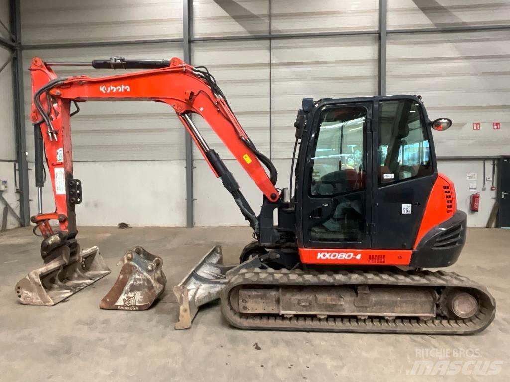 Kubota KX 080-4 Midi ekskavatörler 7 - 12 t
