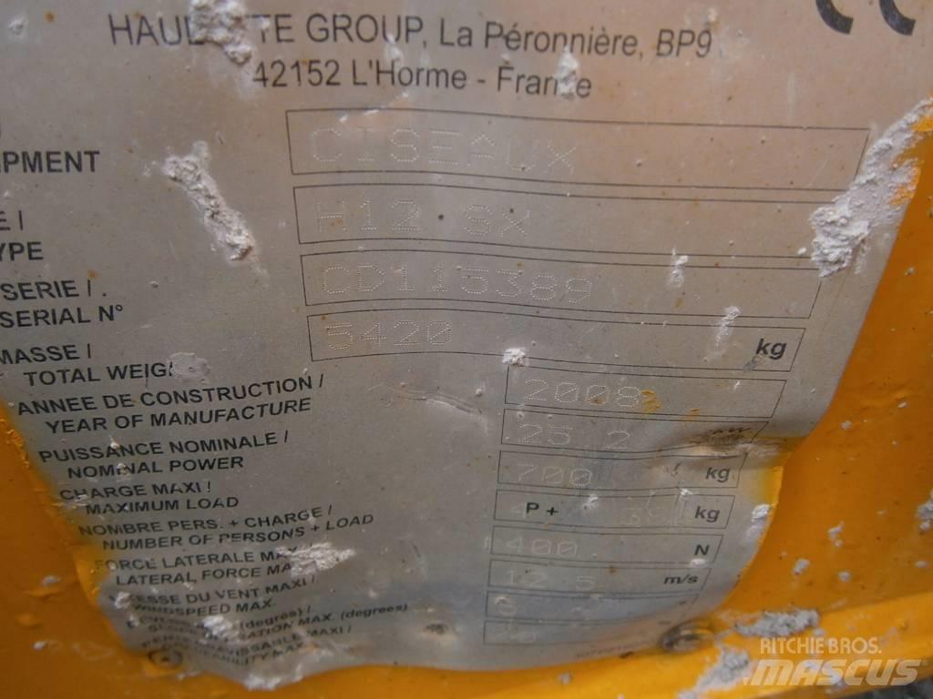 Haulotte H 12 SX Makasli platformlar