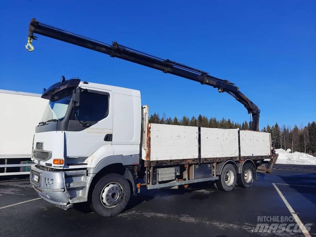 Sisu E12 Araç üzeri vinçler