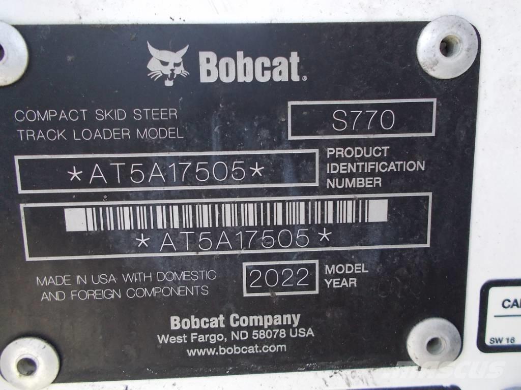 Bobcat S770 Skid steer loderler