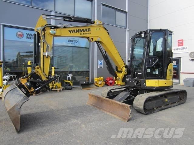 Yanmar Vio 50 Mini ekskavatörler, 7 tona dek