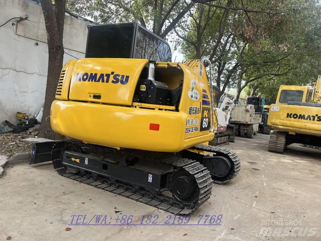 Komatsu PC 60-8 Mini ekskavatörler, 7 tona dek