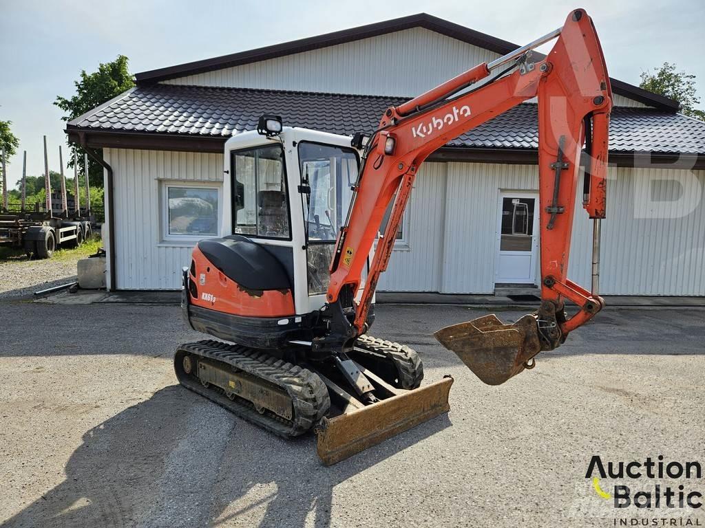 Kubota KX 61-3 Mini ekskavatörler, 7 tona dek
